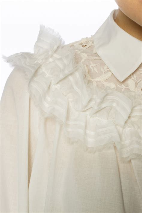 Ruffle Shirt See By Chloe Vitkac Kr