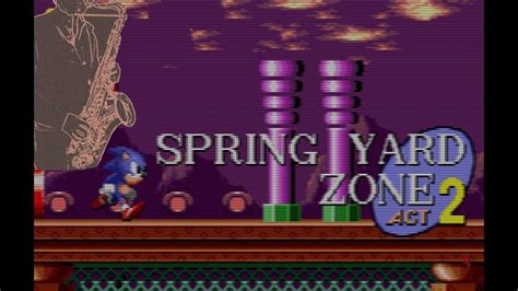 Sonic The Hedgehog Spring Yard Zone Cover YouTube Music