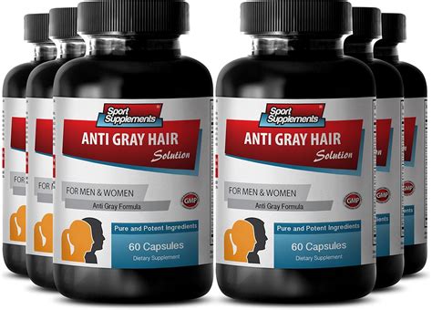 Amazon.com: Catalase Supplement - Anti Gray Hair - Gray Hair catalase ...