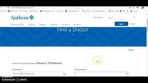 Anthem Provider Search Health Insurance Know How Youtube
