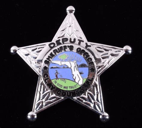 Deputy Sheriff Clay County Florida Badges (2)