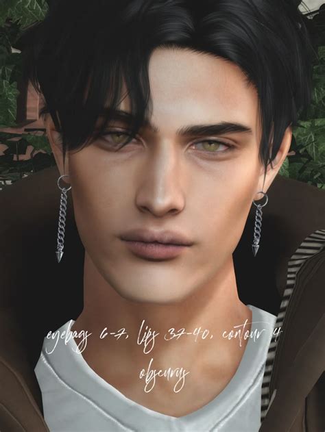 MALE CC SET Obscurus Sims Sims 4 Hair Male Sims 4 Cc Eyes Sims Hair