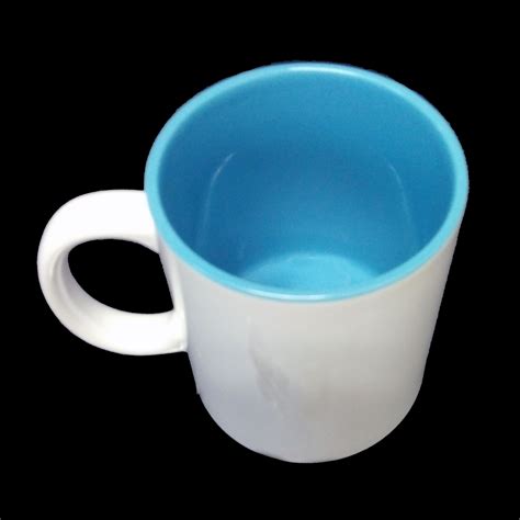 36 Stück Fototasse Sublimation Kaffee Tassen Becher WEISS INNEN BLAU