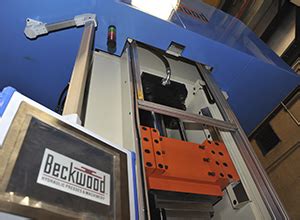 Beckwood Manufactures Gib Guided Coining Press Beckwood