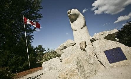 Wiarton Willie Statue