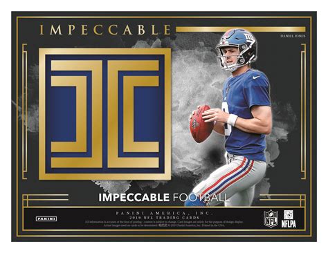 2019 Panini Impeccable NFL Football Cards Early Product of the Year!