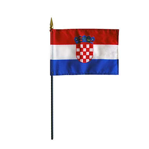 Miniature Croatian Flags For Sale 5 Domestic Shipping