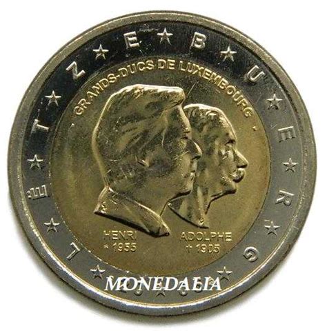 2005 LUXEMBURGO 2 EURO ENRIQUE Monedalia Es