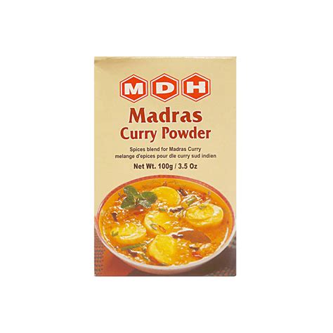 Mdh Madras Curry Powder Gm Desiclik Usa