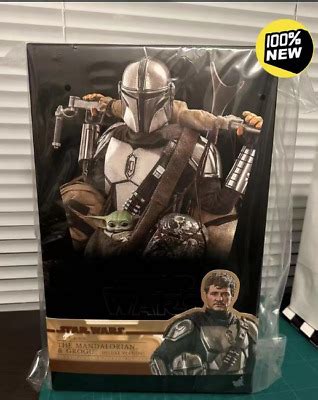 New Hot Toys TMS052 Star Wars The Mandalorian Grogu Set Deluxe Version Figure EBay