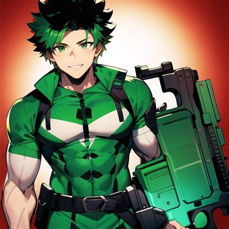 Quirkless Hero Deku By Anime Frontier On Deviantart