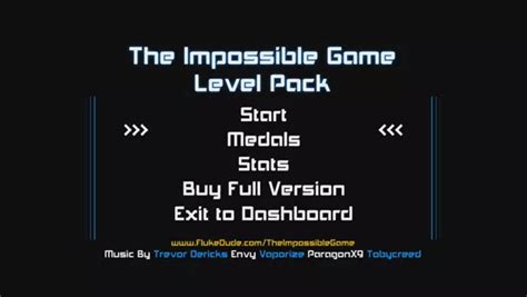 The Impossible Game: Level Pack (2010) - MobyGames