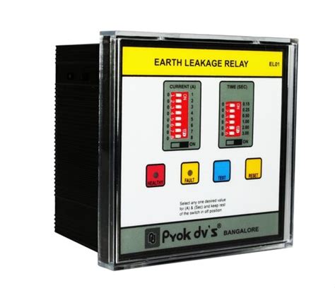 Single Phase Earth Leakage Relay at Best Price in Faridabad | Mrm Procom Pvt. Ltd.