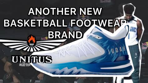 Unitus Judah 1 New Basketball Footwear Brand And Signature Shoe From