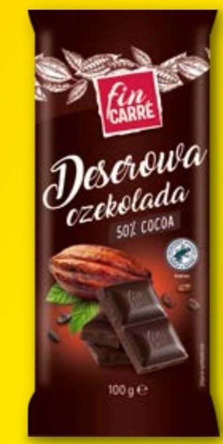 Czekolada Fin Carre 33 TANIEJ Promocja Lidl Ding Pl