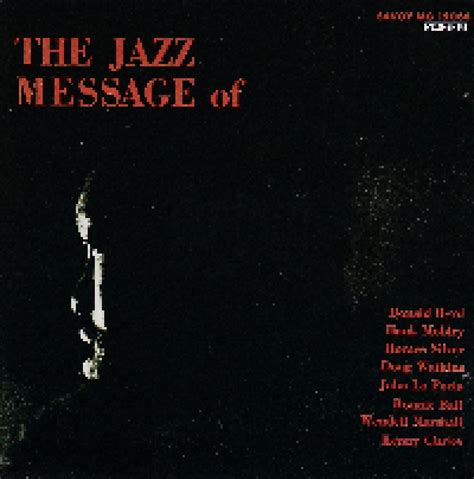 The Jazz Message Of Hank Mobley Cd Mono Re Release