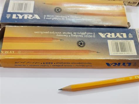 120 Pcs Of Vintage Nos Lyra OSIRIS 916 4 2H Pencil Germany EBay