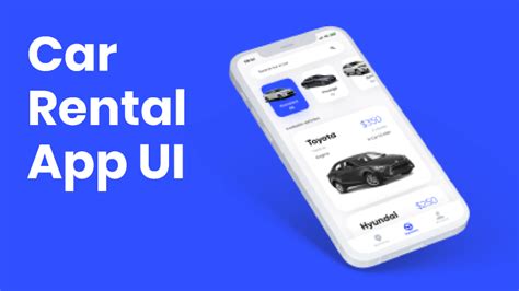 Car Rental App UI Figma