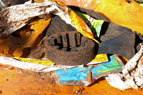 Dirt Coated Plastic Rubber And Cloth Free Stock Photo Public Domain