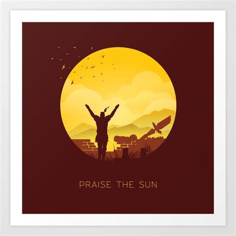 Solaire (Dark Souls) Art Print by Michael Cullen-Benson | Society6