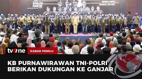 Ganjar Hadiri Deklarasi Dukungan Dari Purnawirawan Tni Polri Kabar