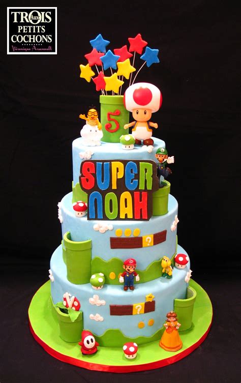 25 Marvelous Photo Of Super Mario Birthday Cake Countrydirectory