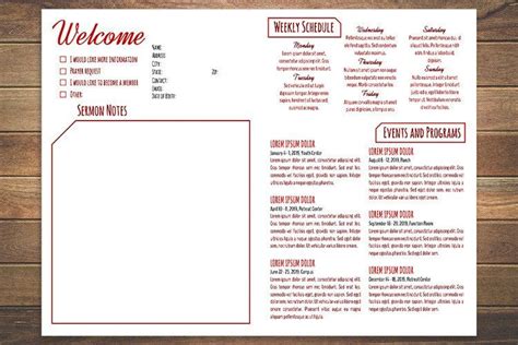 Free Bulletin Templates - PRINTABLE TEMPLATES