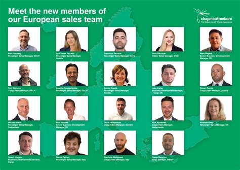 Meet The New Members Of Chapman Freeborns European Sales Team