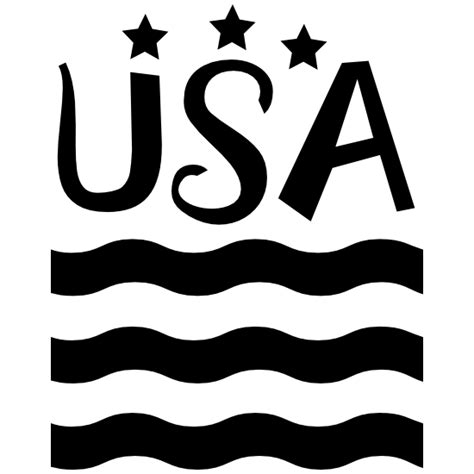 Stars And Stripes Clip Art Black And White