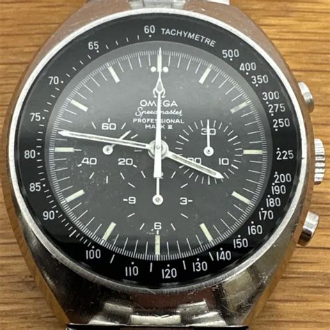 Vintage Omega Speedmaster Professional Mark Ii Chronograph Mark 2 Gents