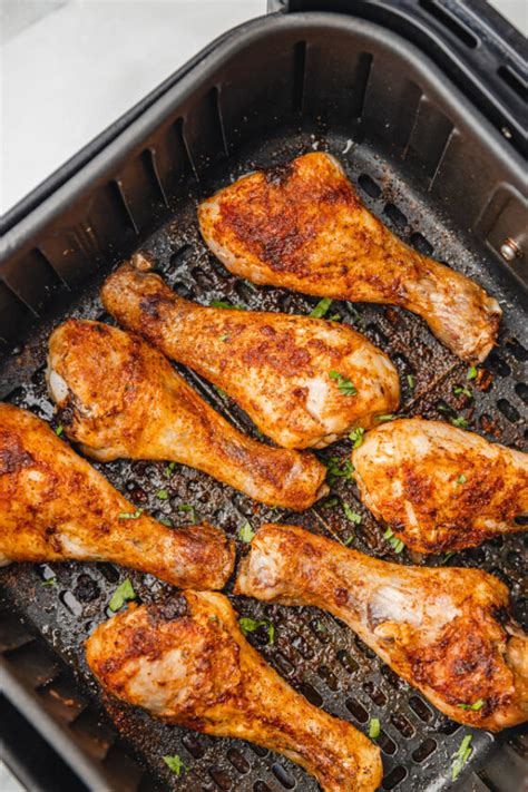 Air Fryer Frozen Chicken Drumsticks The Dinner Bite