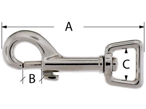 Swivel Strap Eye Bolt Snap On Zoron Manufacturing Inc