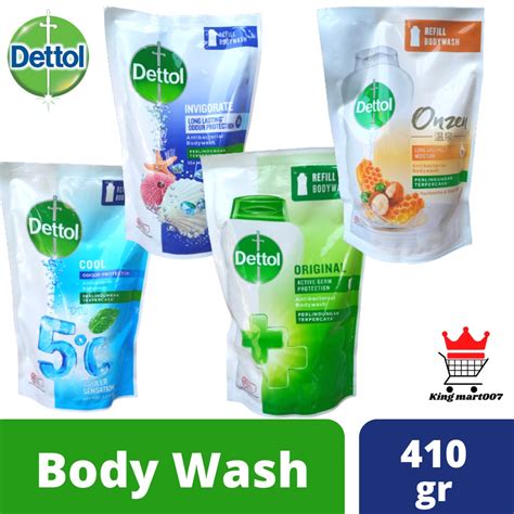 Jual Dettol Antibacterial Body Wash Refill Gr Shopee Indonesia