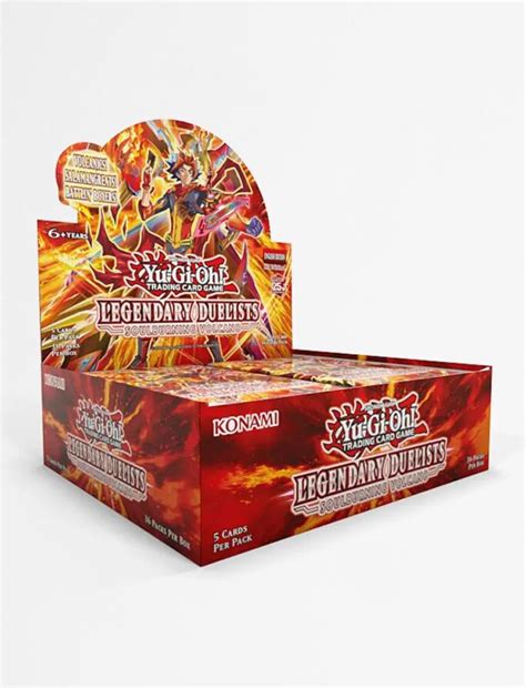 Yu Gi Oh Tcg Legendary Duelists Soulburning Volcano Booster Display