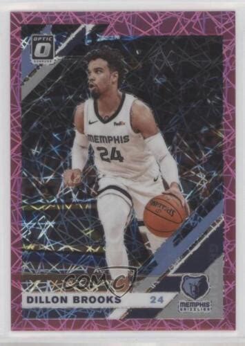 2019 20 Panini Donruss Optic Pink Velocity Prizm 79 Dillon Brooks 140