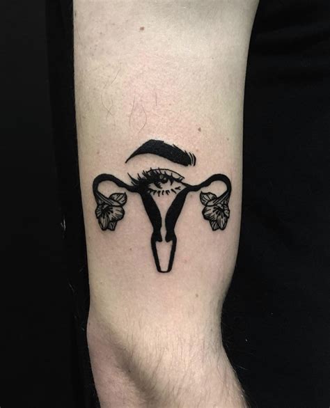 Uterus Done By Noah From Old Town Tattoo In San Francisco Ca Rtattoos