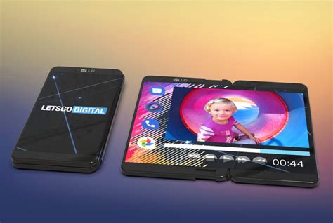 LG Foldable Phone Receives New Format in This Fresh Render - Concept Phones