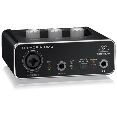 Behringer U-Phoria UM2 Interfaz de audio USB - Audio Store