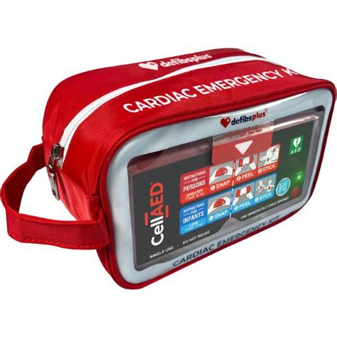 Home Defibrillator Cardiac Emergency Kit - DefibsPlus