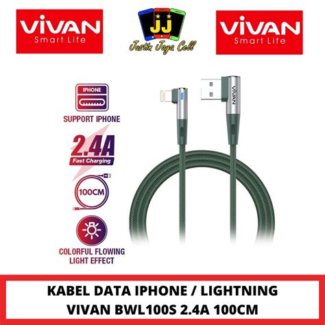 Jual Kabel Data Iphone Lightning Vivan Bwl S A Fast Charging Cm