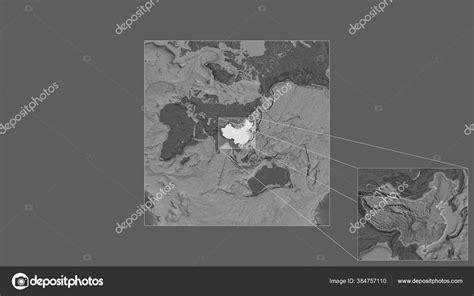 Expanded Enlarged Area China Extracted Large Scale Map World Leading ...