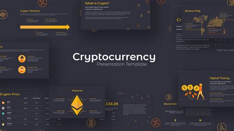 Cryptocurrency Presentation Templates Slidekit