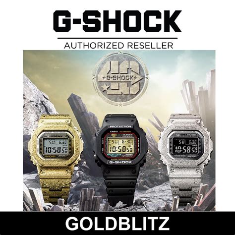 Casio G Shock 40th Anniversary Recrystallized Dw 5040pg 1 Gmw B5000ps 1