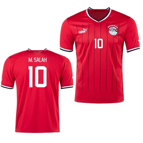 Mohamed Salah Egypt 10 FIFA World Cup Jersey – The Jersey King