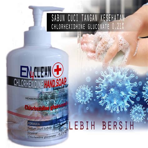 Hand Soap 5 Liter Chlorhexidine Gluconate 0 21 Antiseptic En4 Biasa