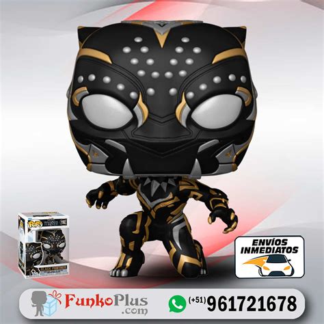 Funko Pop Marvel Pantera Negra Wakanda Forever Black Panther