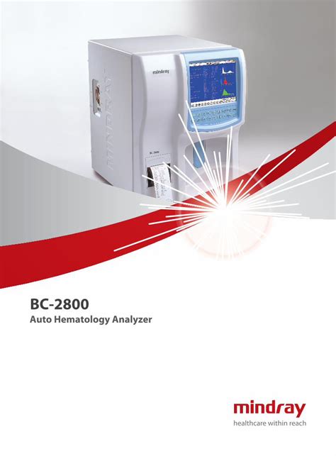 PDF Hematology Analyzer Mindray BC 2800 ENDO DOKUMEN TIPS