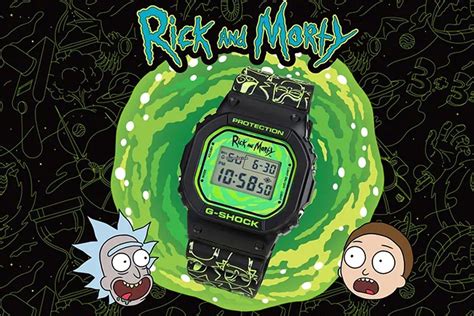 Casio Restock Casio G Shock X Rick Morty Warner Bros For