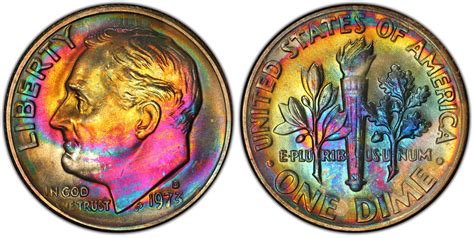 1973 D 10C Regular Strike Roosevelt Dime PCGS CoinFacts