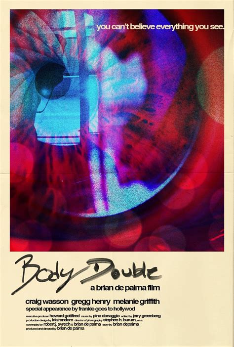 Body Double | Poster By Sister Hyde